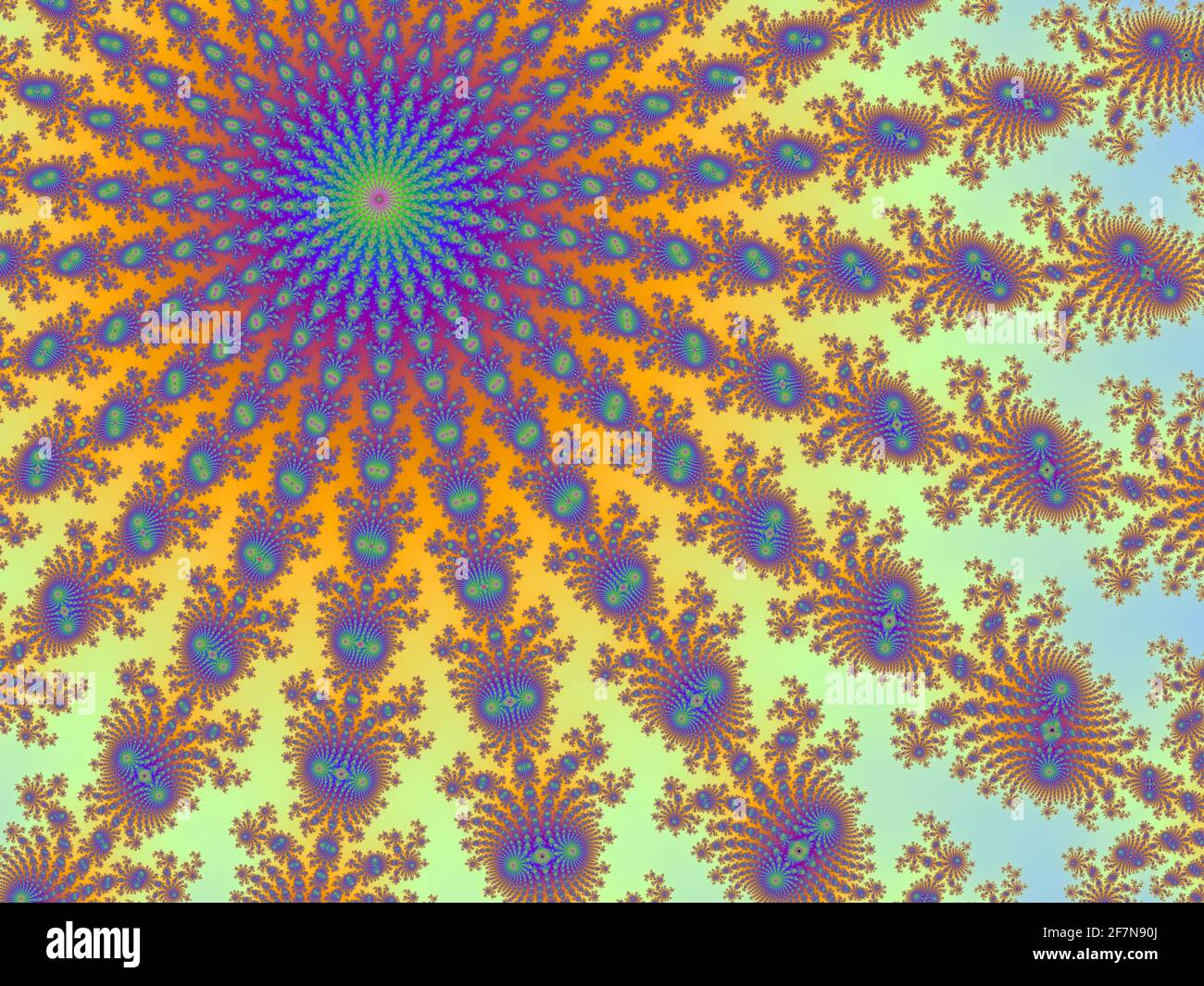 Beautiful zoom into the infinite mathematical mandelbrot set fractal ...