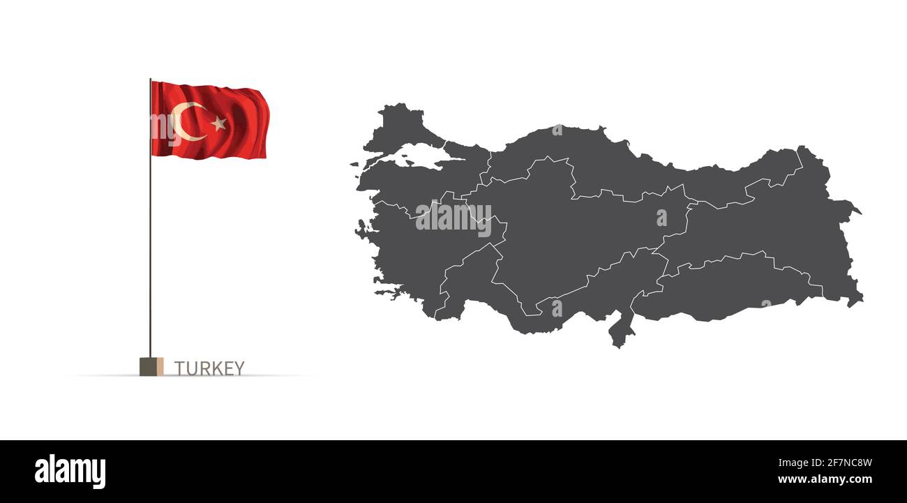 Turkey Country Map High Resolution Stock Photography and Images Alamy