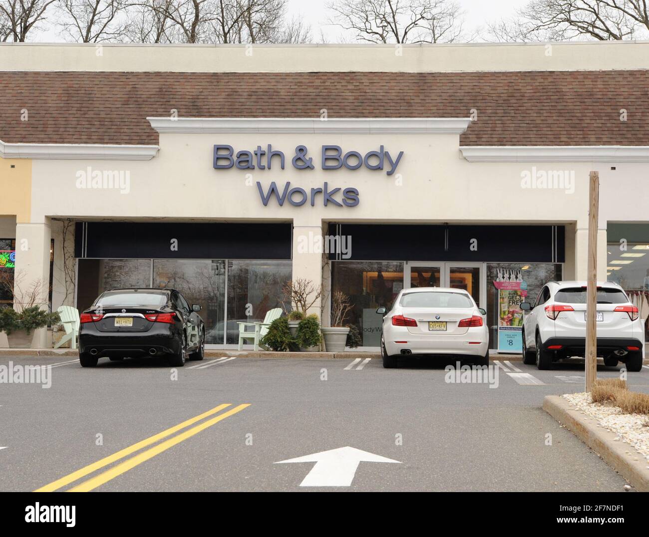 Wall, NJ, USA. 8th Apr, 2021. A Bath & Body Works Store in Wall NJ