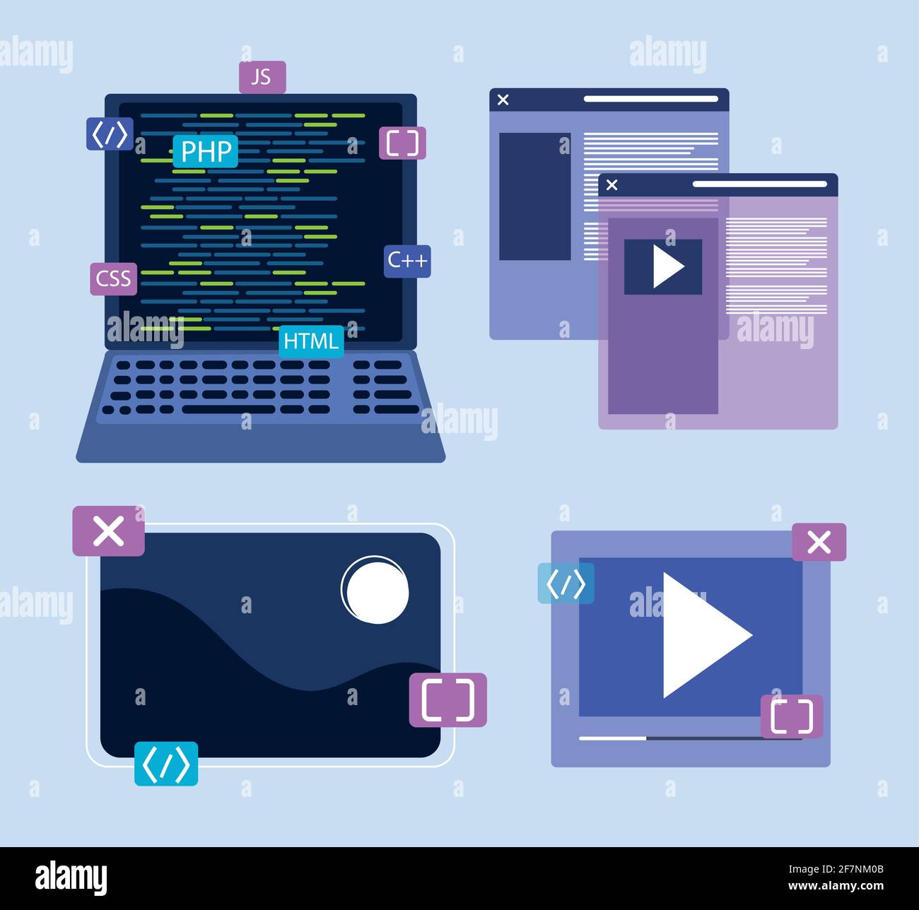 development process software Stock Vector Image & Art - Alamy