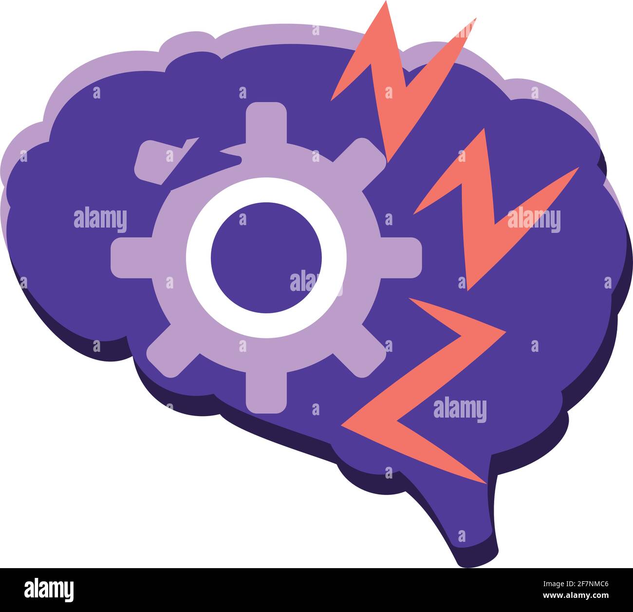 alzheimer brain disorder Stock Vector Image & Art - Alamy