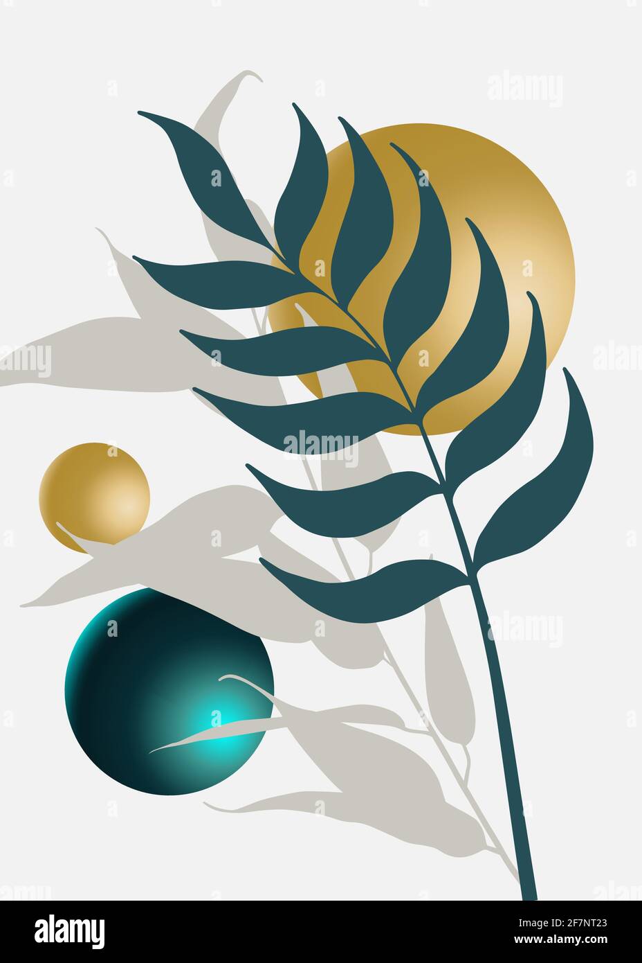 A modern universal poster. Suitable for greeting and holiday cards