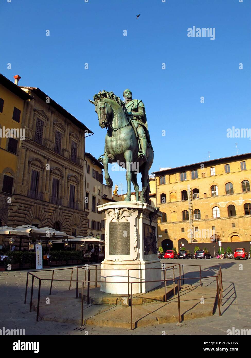 The statue in Florence, Italy Stock Photo Alamy