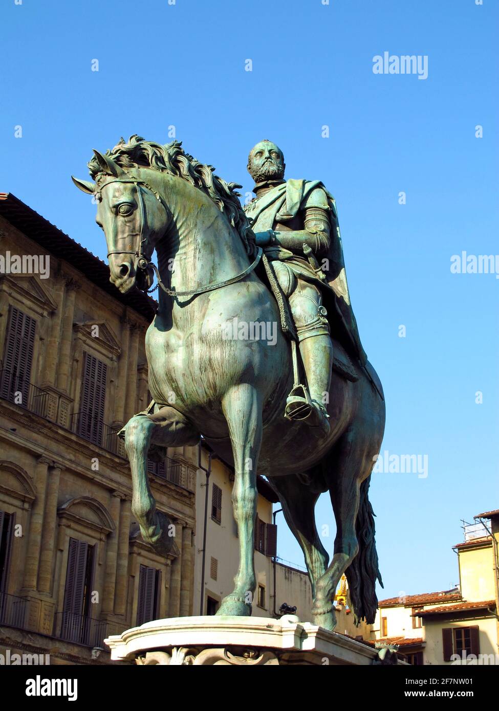 The statue in Florence, Italy Stock Photo Alamy