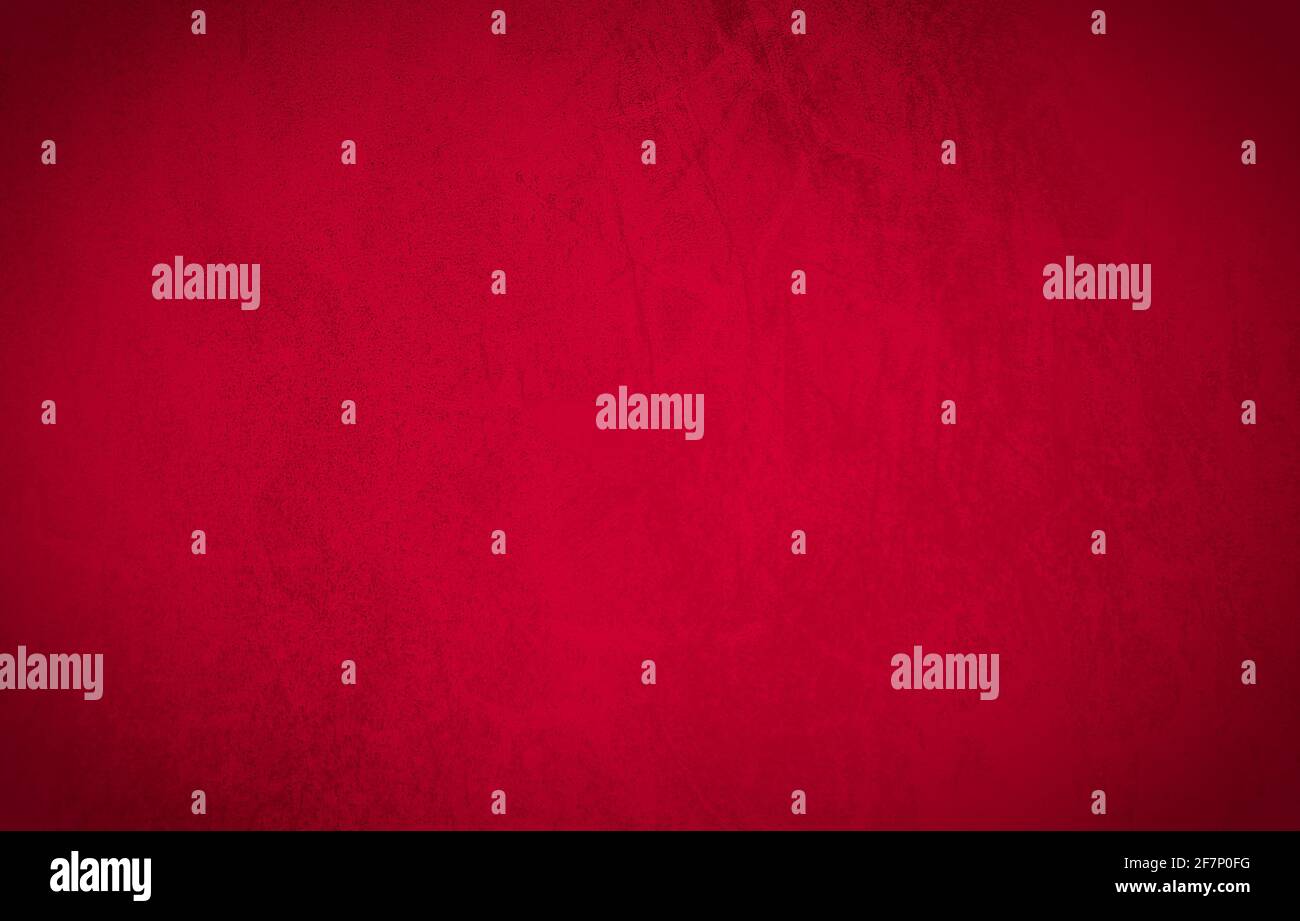 Abstract red wall background texture of an old cement wall Stock Photo