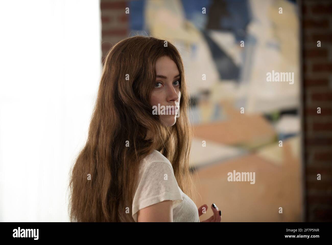 AMBER HEARD in THE ADDERALL DIARIES (2015), directed by PAMELA ROMANOWSKY. Credit: RABBITBANDINI PRODUCTIONS / Album Stock Photo