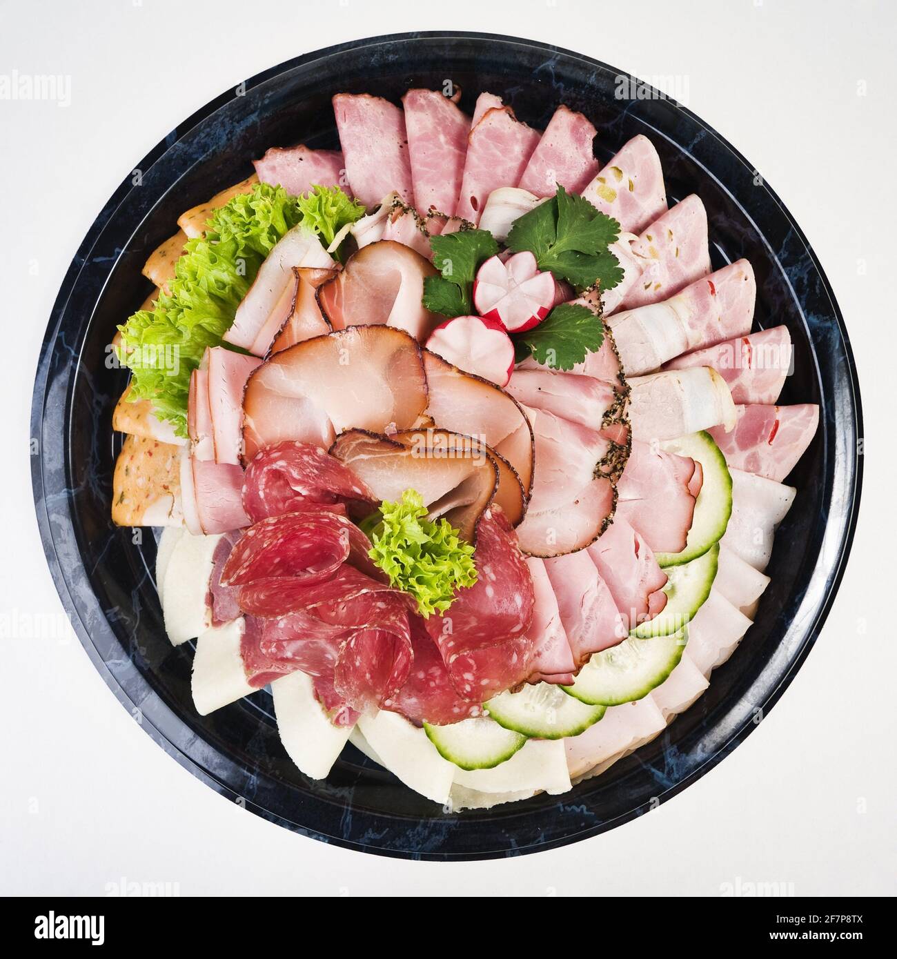 assorted cold meat Stock Photo Alamy