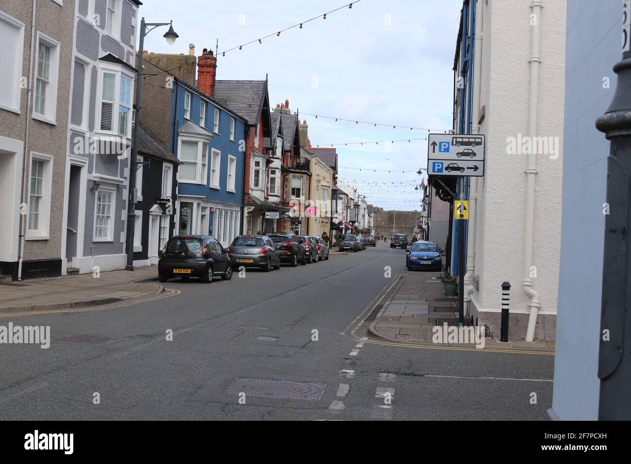 Beaumaris on the Isle of Anglesey is a captivating seaside town, North