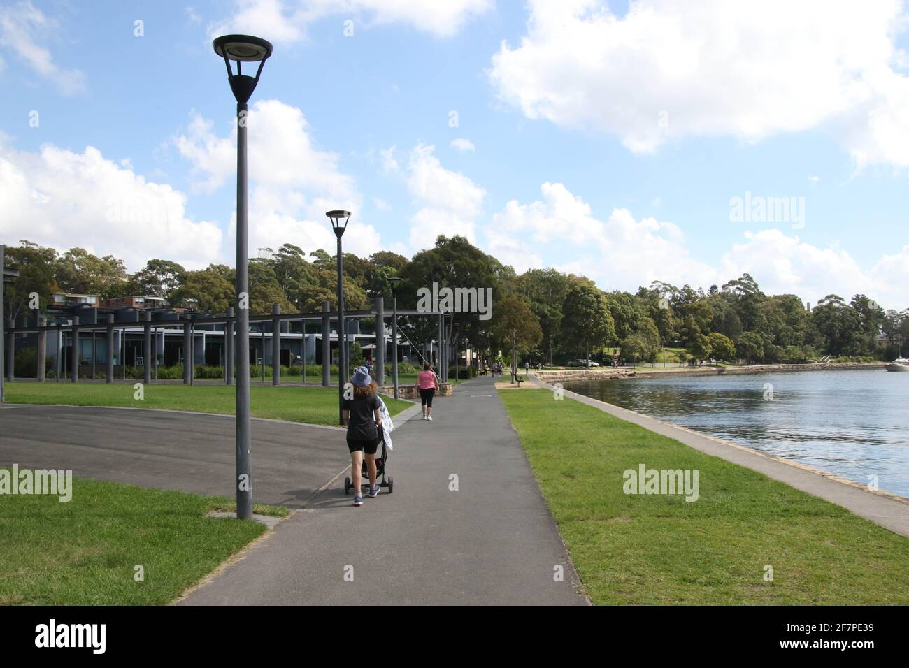 Foreshore walk in Glebe, Sydney, NSW, Australia Stock Photo Alamy