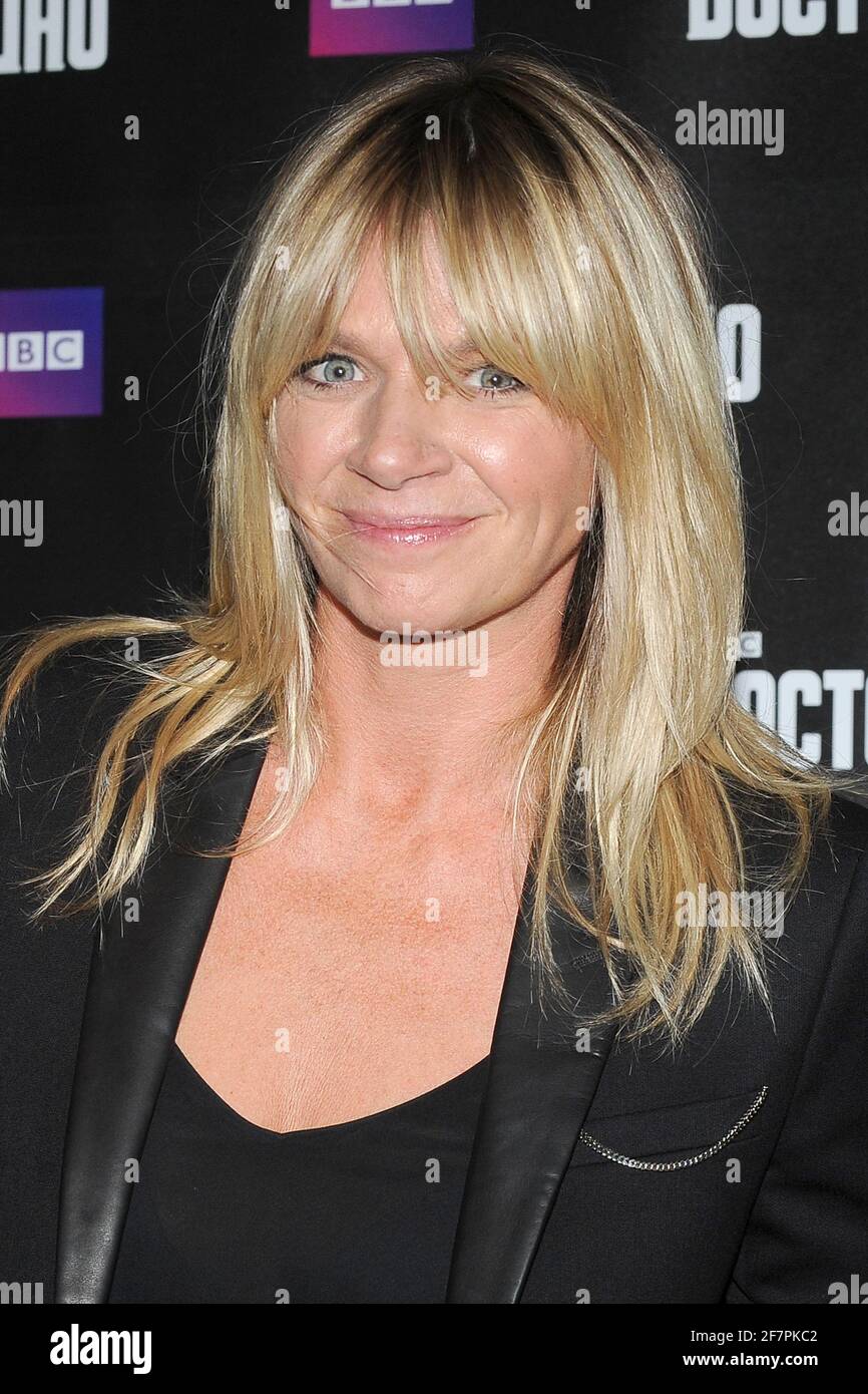Zoe Ball attends the Doctor Who Series 8 West End TV Premiere at Odeon Leicester Square in London. 23.04.14 © Paul Treadway Stock Photo