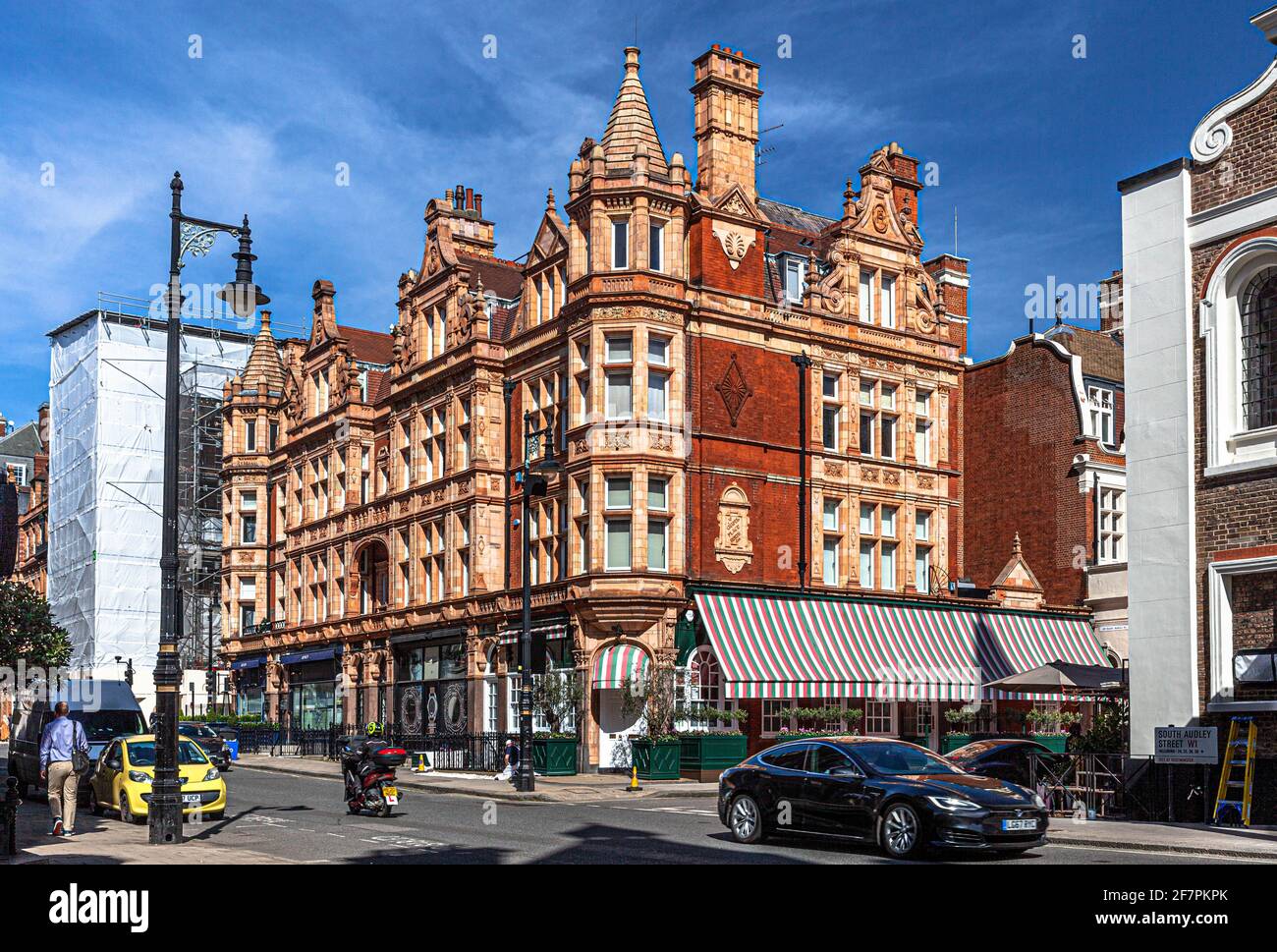 South Audley Street, London, England, UK Stock Photo Alamy