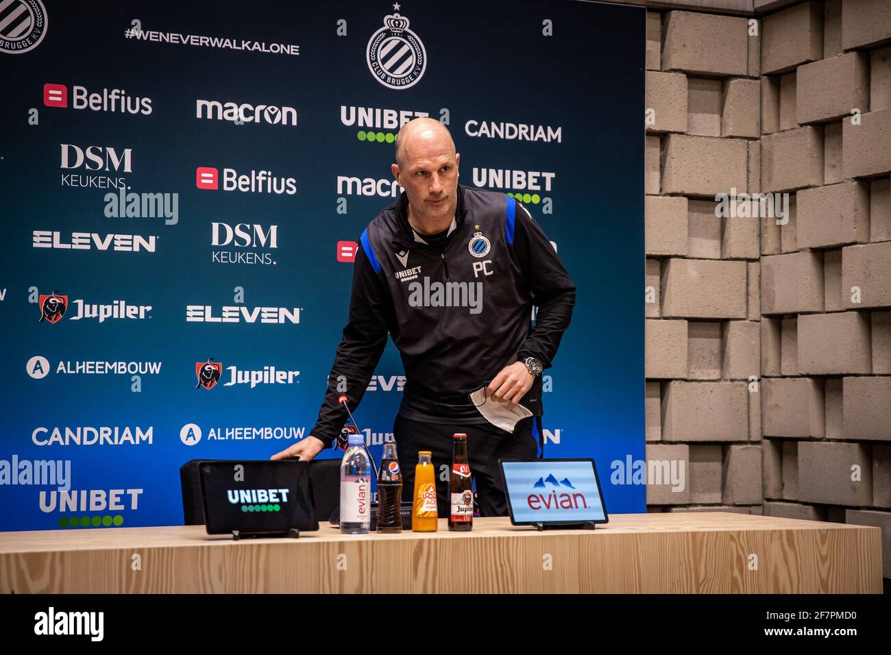 Soccer - Belgian Jupiler League - Sporting Lokeren v Club Brugge. Hans  Cornelis, Club Brugge Stock Photo - Alamy