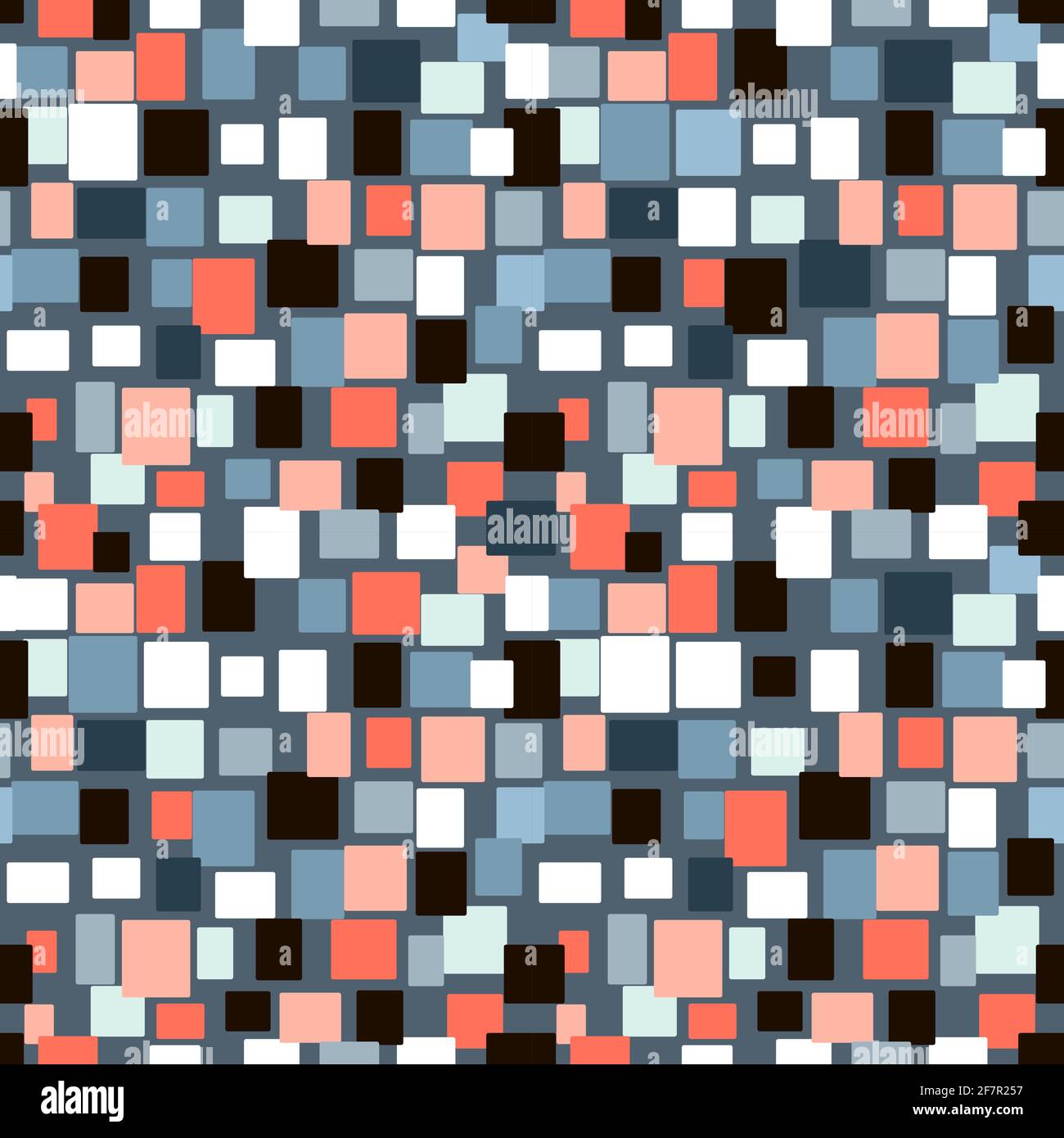 Seamless geometric pattern with geometric shapes stock illustration ...