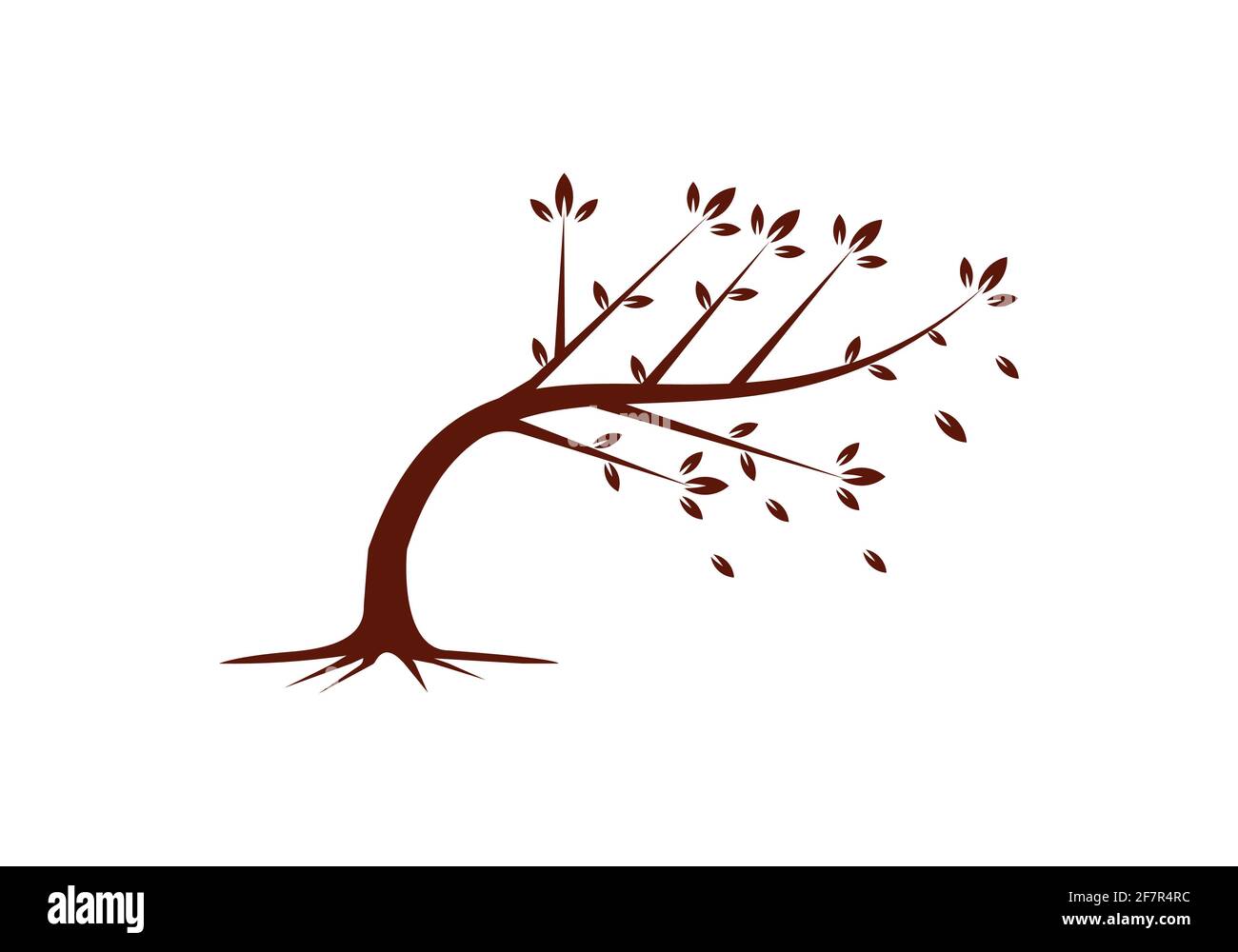 tree logo design vector illustration template Stock Vector Image & Art ...