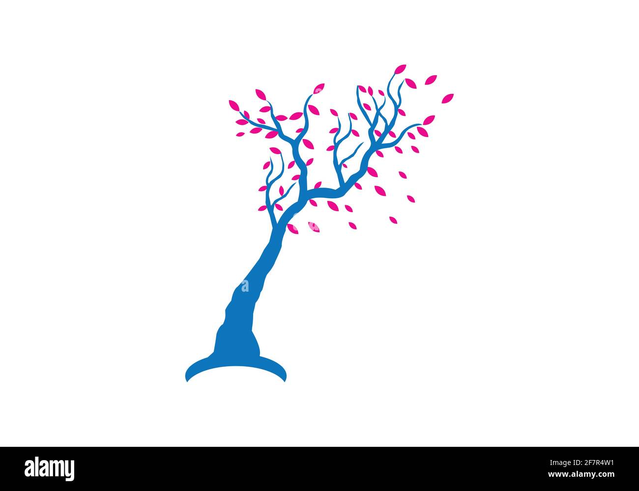 tree logo design vector illustration template Stock Vector