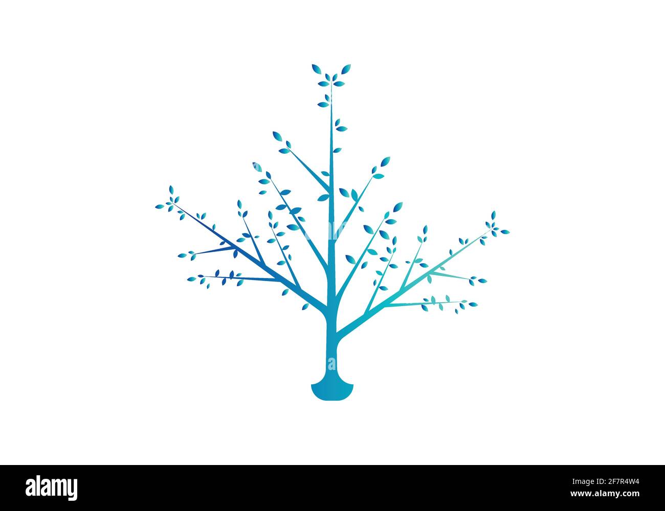 tree logo design vector illustration template Stock Vector Image & Art ...
