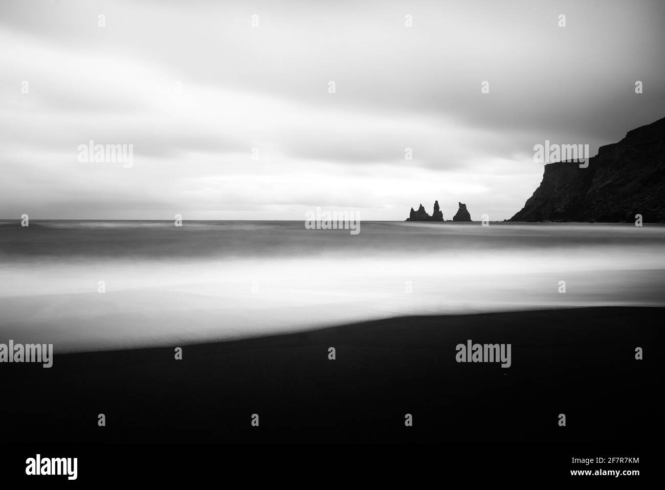 Black basalt stones Black and White Stock Photos & Images - Alamy