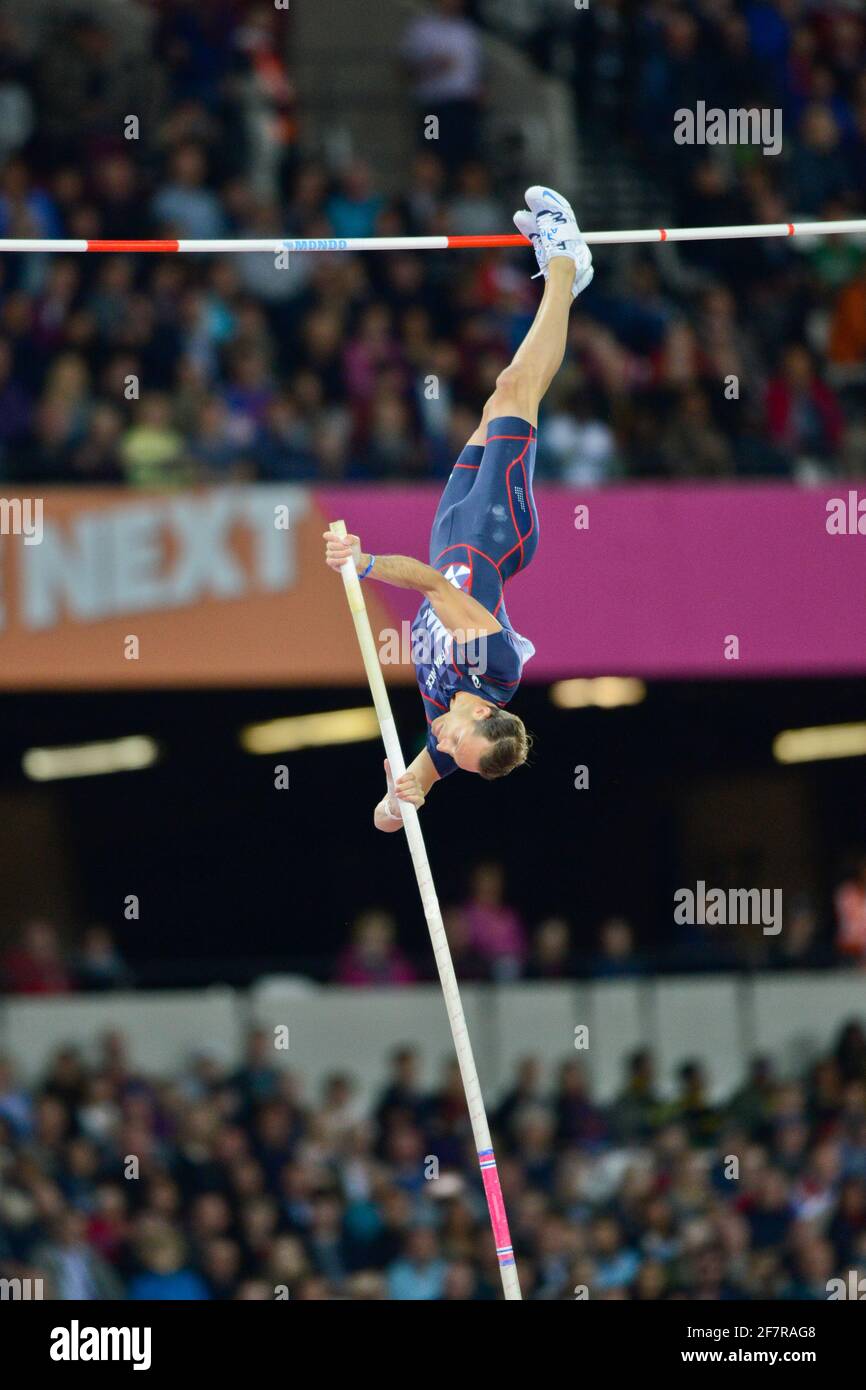 Renaud Lavillenie (France). Pole Vault Bronze Medal. IAAF Athletics