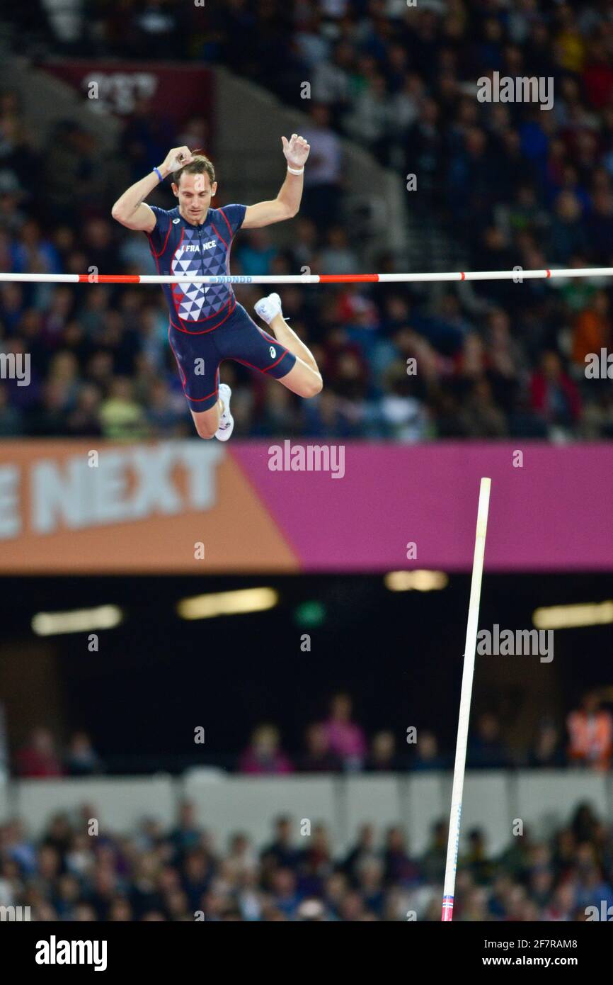 Renaud Lavillenie (France). Pole Vault Bronze Medal. IAAF Athletics
