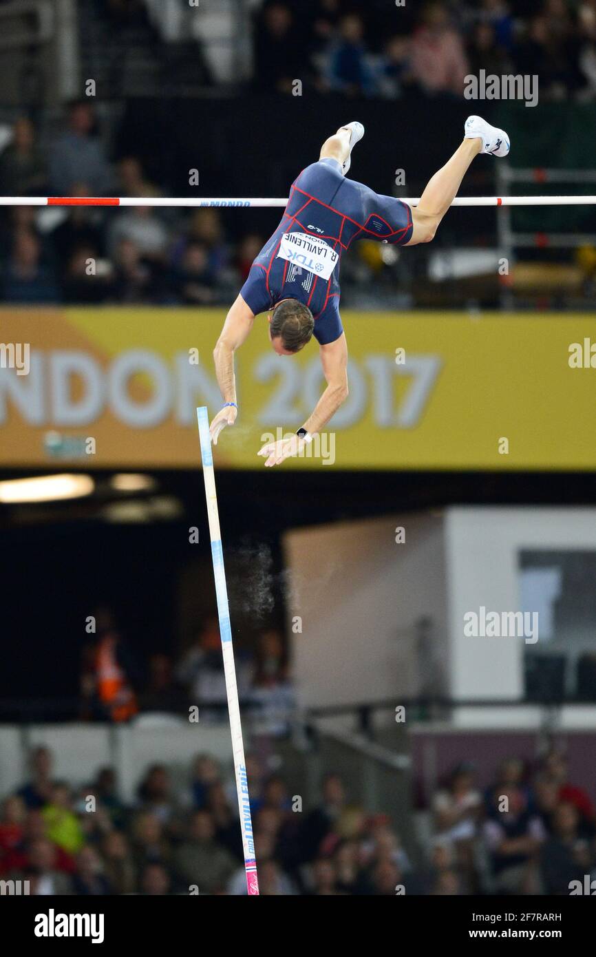 Renaud Lavillenie (France). Pole Vault Bronze Medal. IAAF Athletics