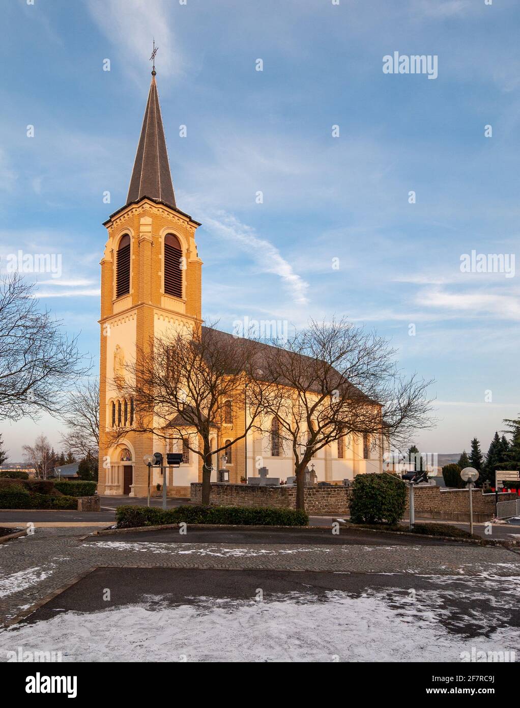 christian-church-in-schuttrange-luxembourg-stock-photo-alamy