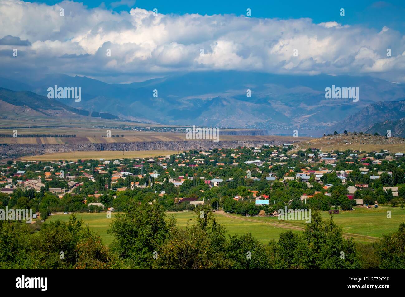Dsegh village in the Lori province of Armenia Stock Photo