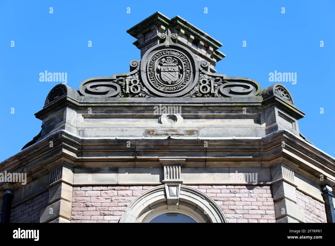 Former bank building at Macclesfield in Cheshire which is now used as