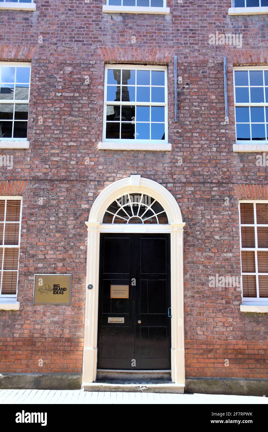 King Edward House in Macclesfield Stock Photo Alamy