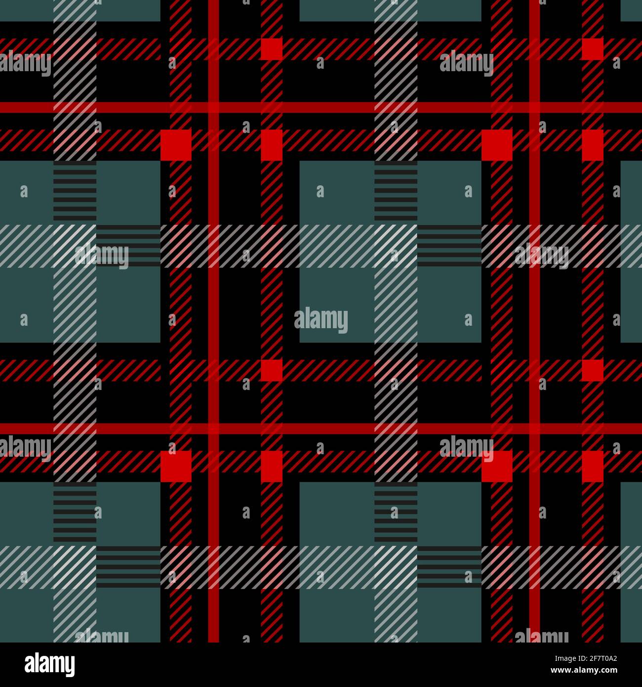 Black and red tartan plaid Scottish seamless pattern.Texture from tartan, plaid, tablecloths, clothes, shirts, dresses, paper, bedding, blankets and Stock Vector