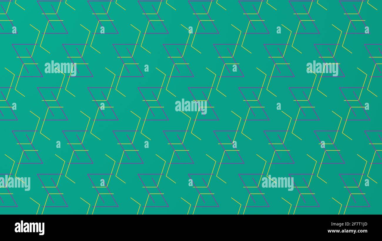 Geometric pattern where lines and shapes intersect with each other to ...