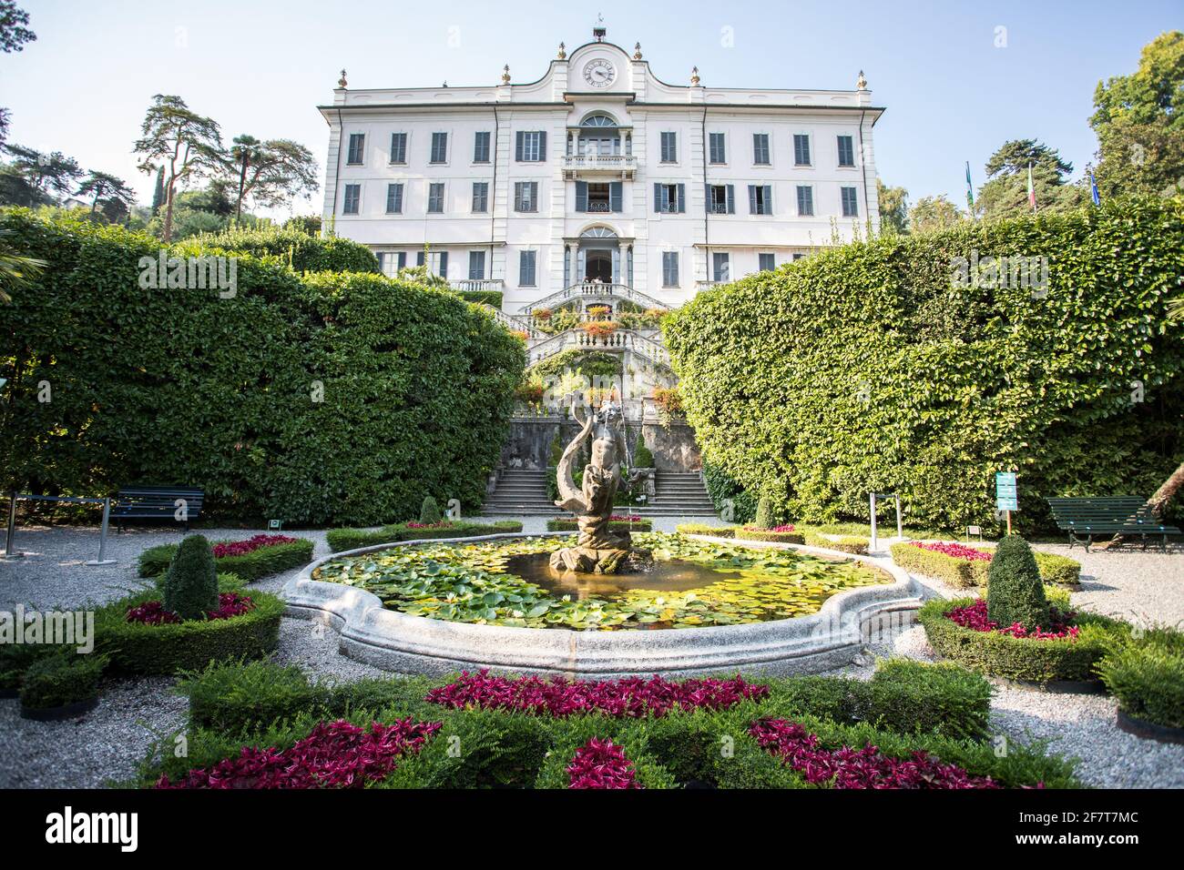 Villa Carlotta, Lake Como, Italy. Stock Photo