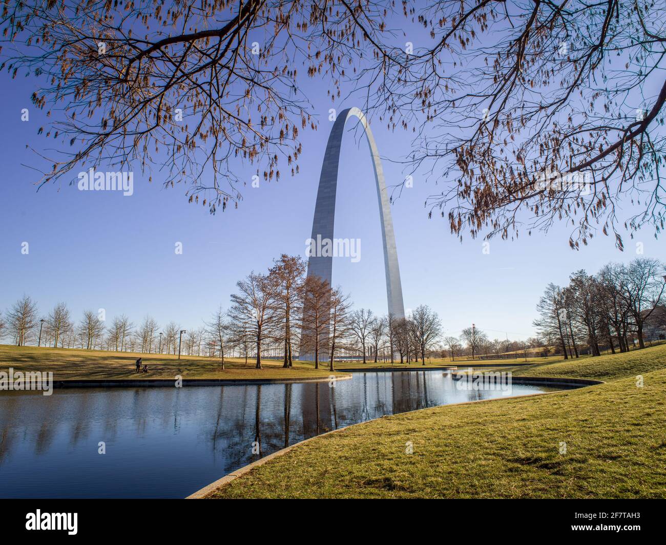 The Gateway Arch in Gateway Arch National Park, St. Louis, Missouri Stock Photo
