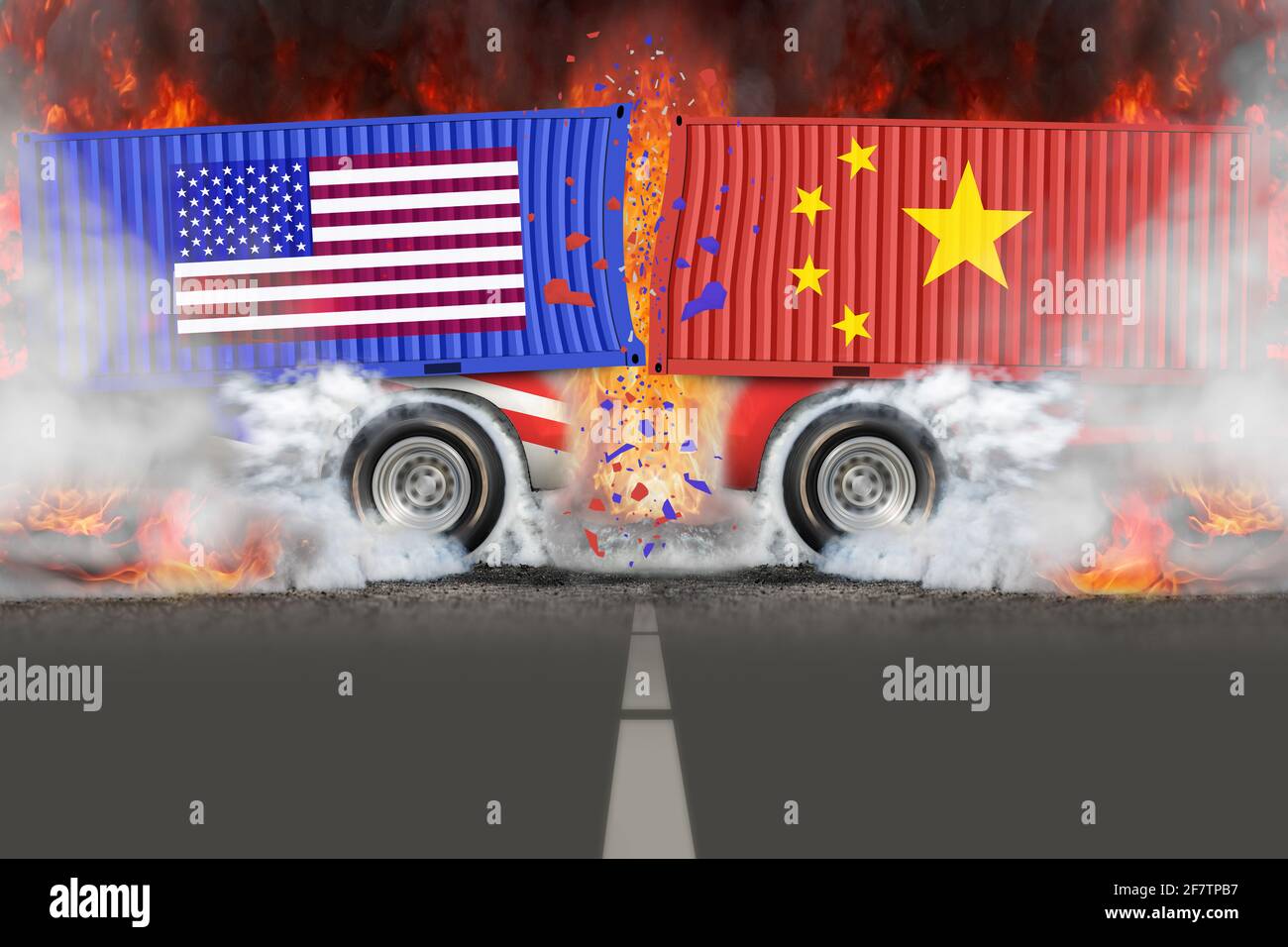 Trade war with china hi-res stock photography and images - Alamy