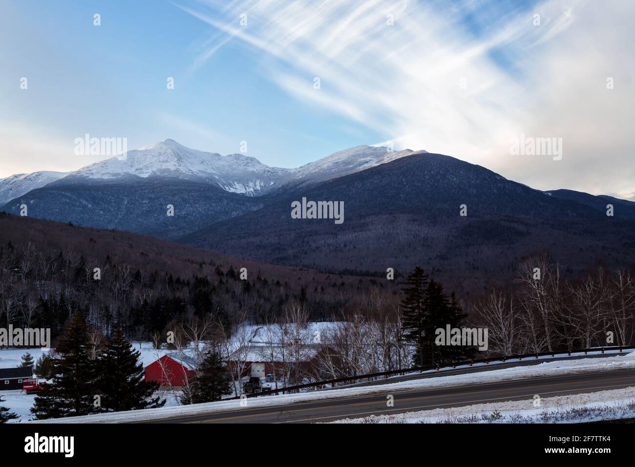 White Mountains in New Hampshire, USA Stock Photo - Alamy