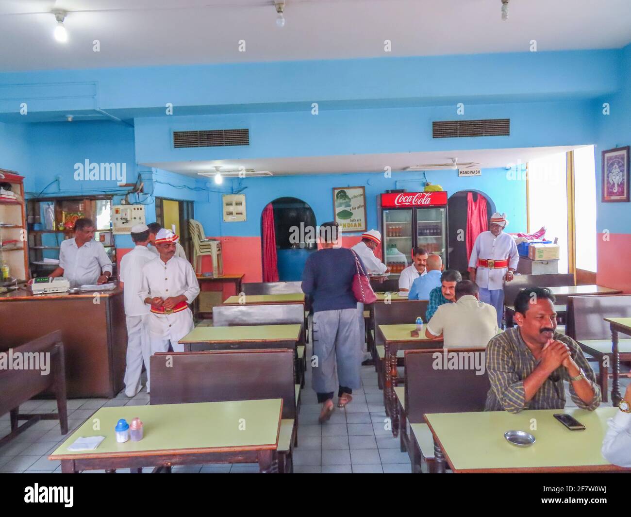 Old Coffee House located in Church Street Bangalore (India Stock Photo