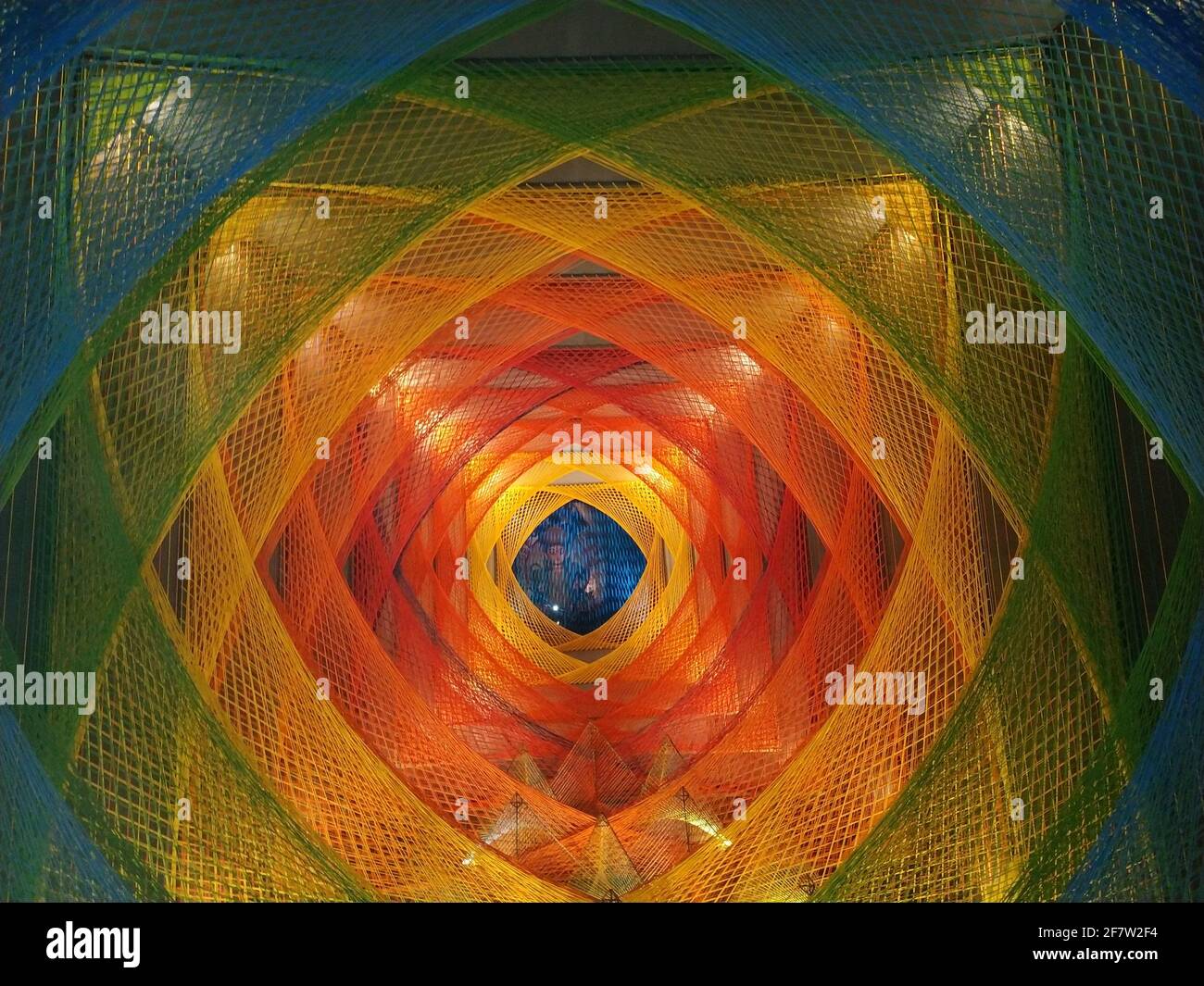 Color Thread Art Design Stock Photo Alamy