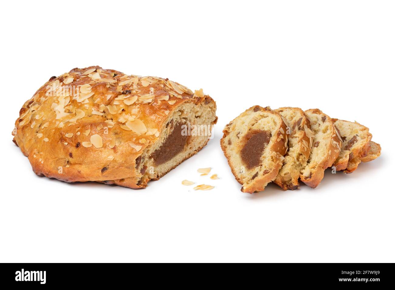 Sliced stuffed bread Cut Out Stock Images & Pictures - Alamy
