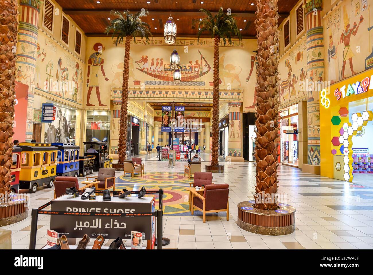 Ibn Battuta Mall, Dubai, United Arab Emirates, March 29, 2021, the ...