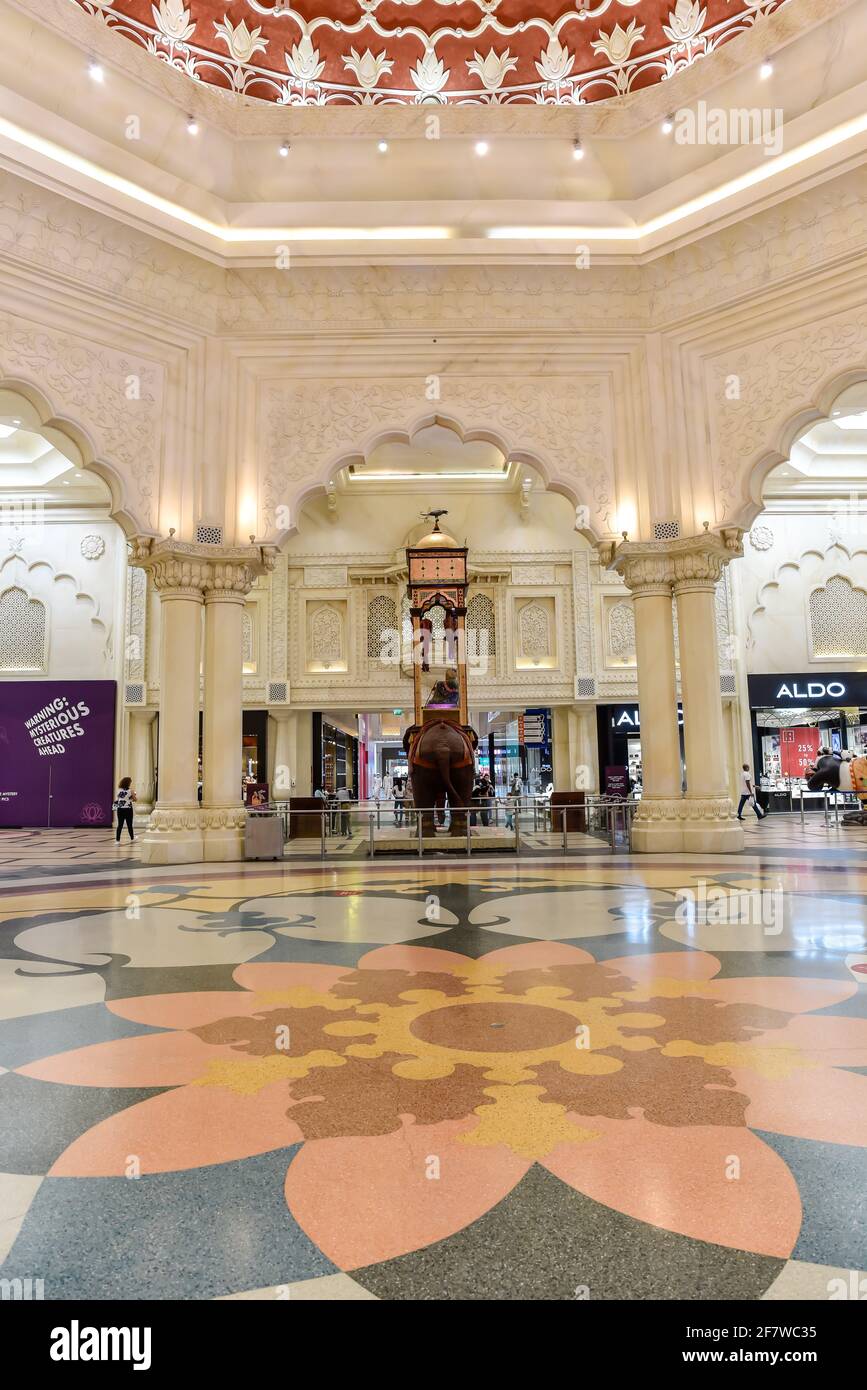 Ibn Battuta Mall, Dubai, United Arab Emirates, March 29, 2021, the