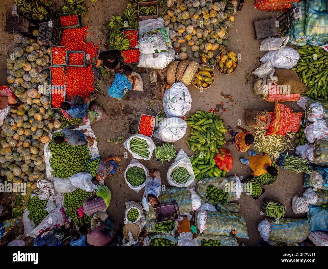 Barishal Barishal Bangladesh 10th Apr 2021 Bangladesh Government Has Announced A Strict Lockdown From The Following Next Week On The 1st Ramadan Which Will Be Starting On April 14th And Will Be
