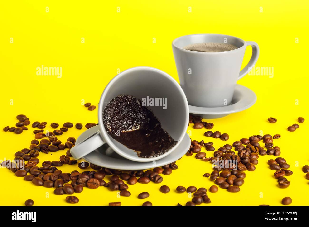 Spent coffee grounds hi-res stock photography and images - Alamy