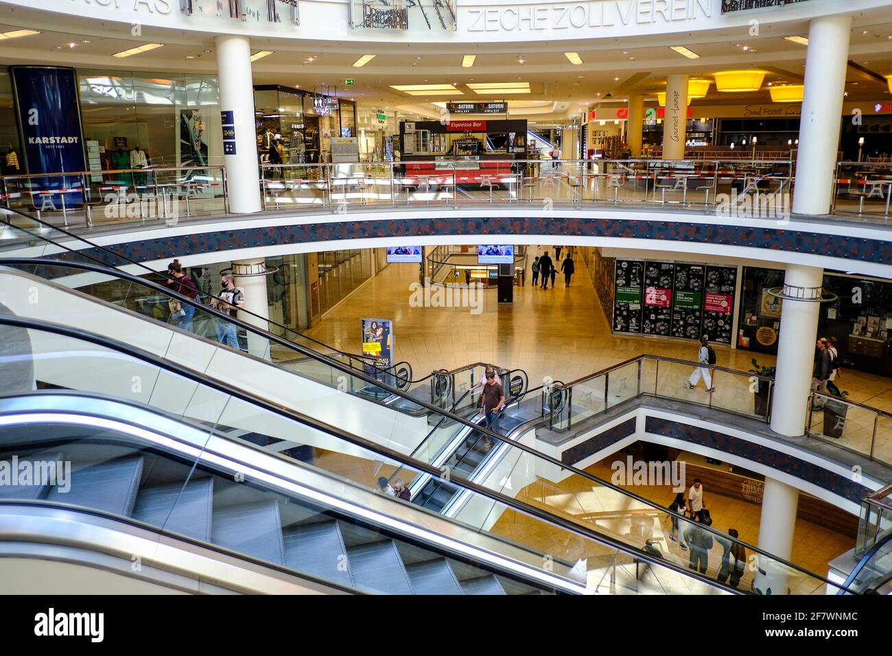 Shopping mall in Essen, Germany – Stock Editorial Photo © hansenn #39900615