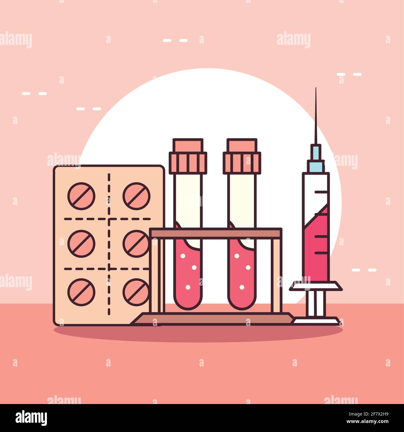 medical syringe flasks medicine capsules Stock Vector Image & Art - Alamy