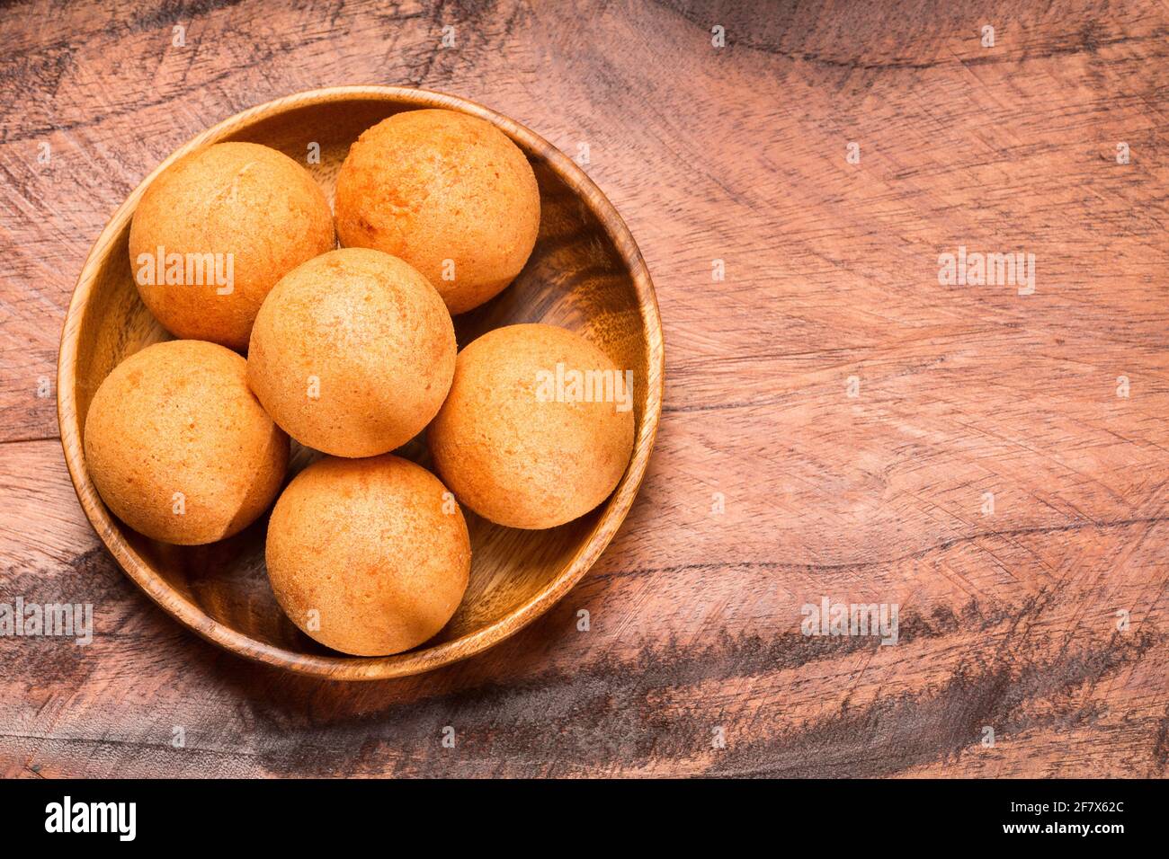 Traditional Colombian buñuelo Deep Fried Cheese Bread Stock Photo Alamy