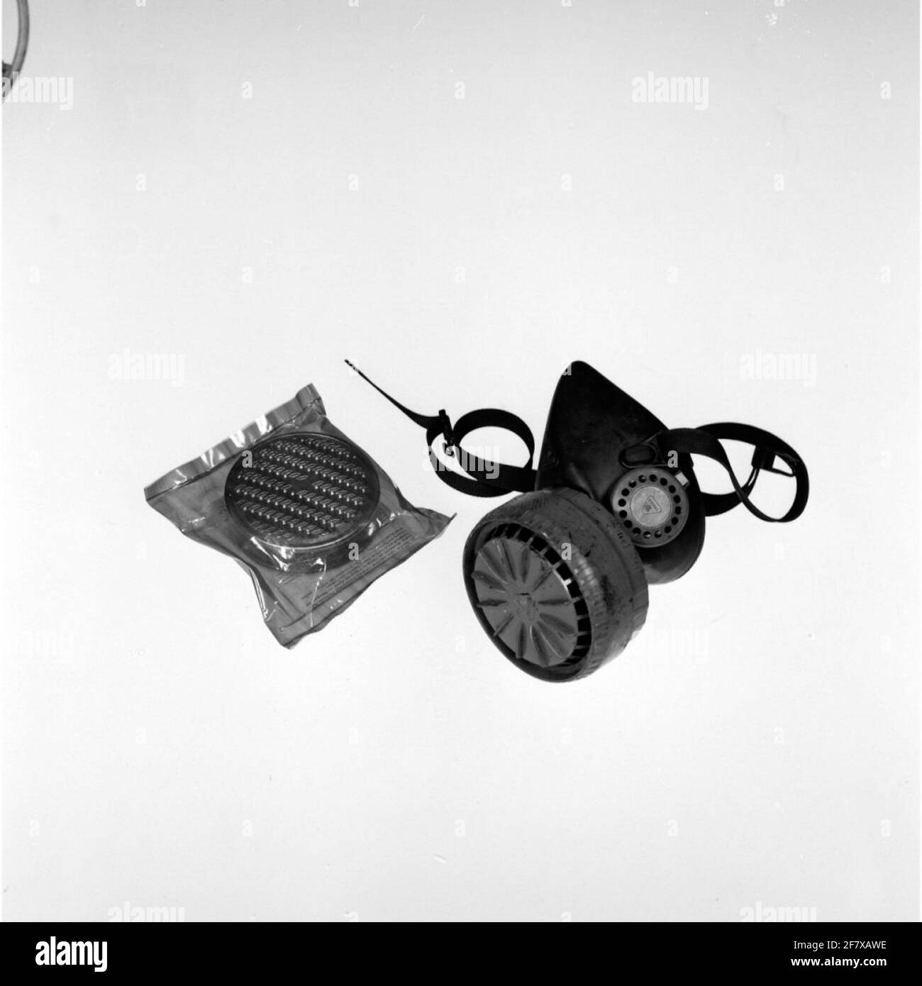 Technical recording of parts of a gas mask T.B.V. The Royal Netherlands