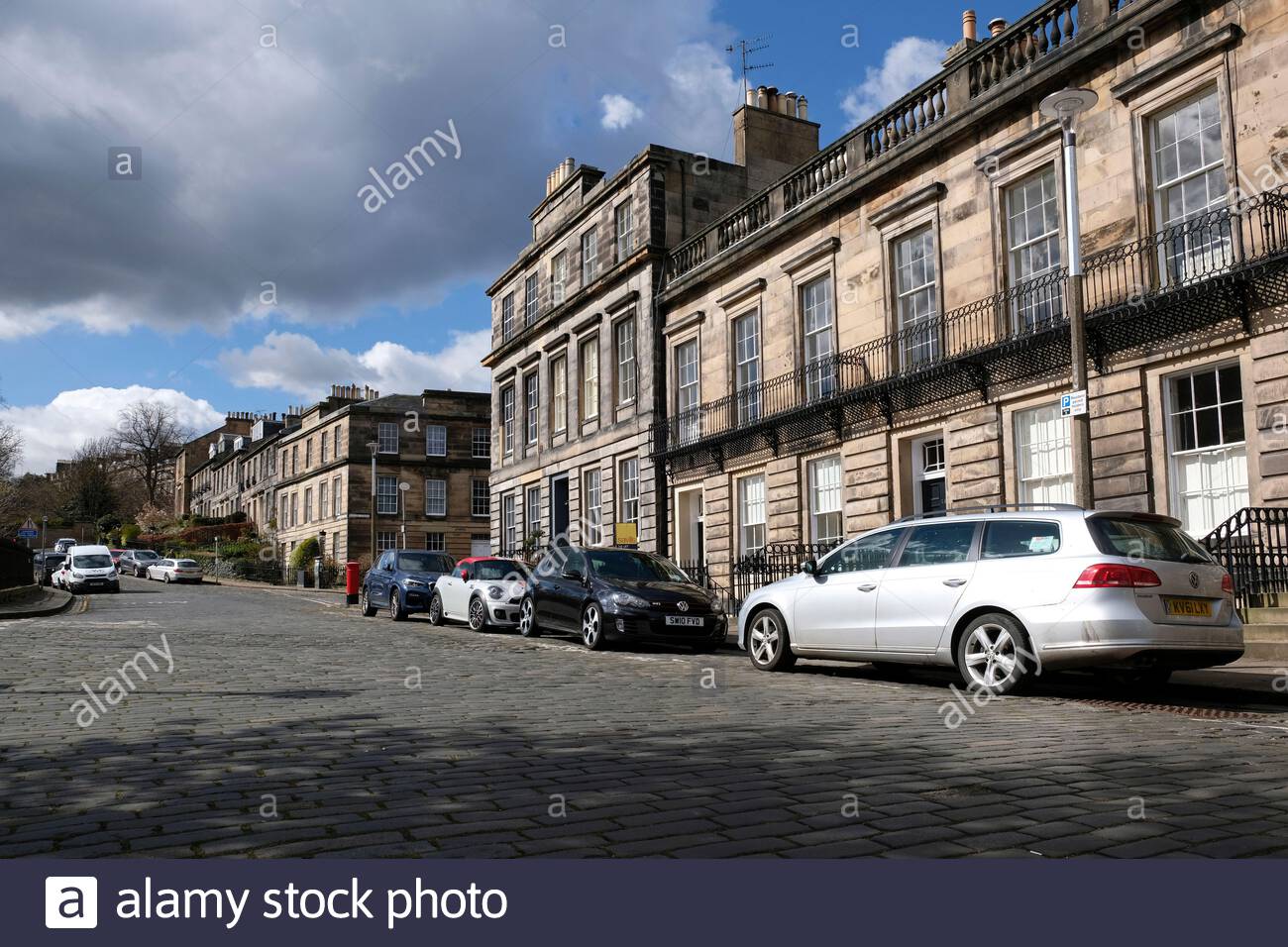Dean Terrace and Upper Dean Terrace, Edinburgh New Town Streets