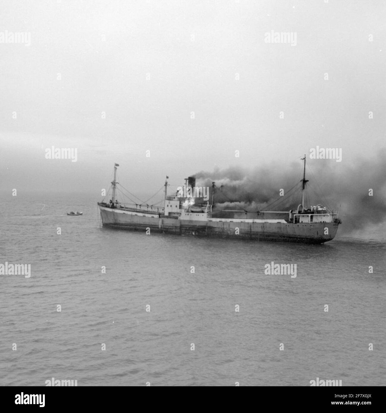 Oil sea aerial view Black and White Stock Photos & Images - Alamy