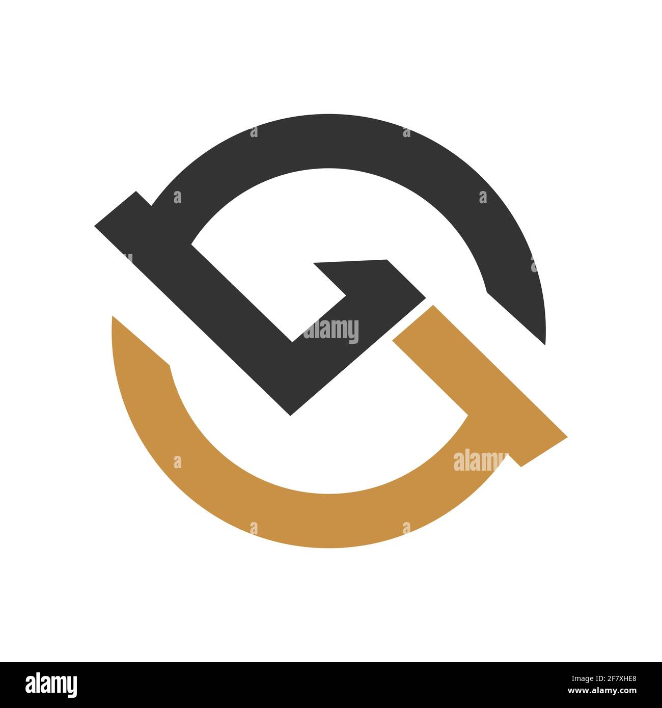 Initial SL letter logo vector template design. Creative abstract letter ...