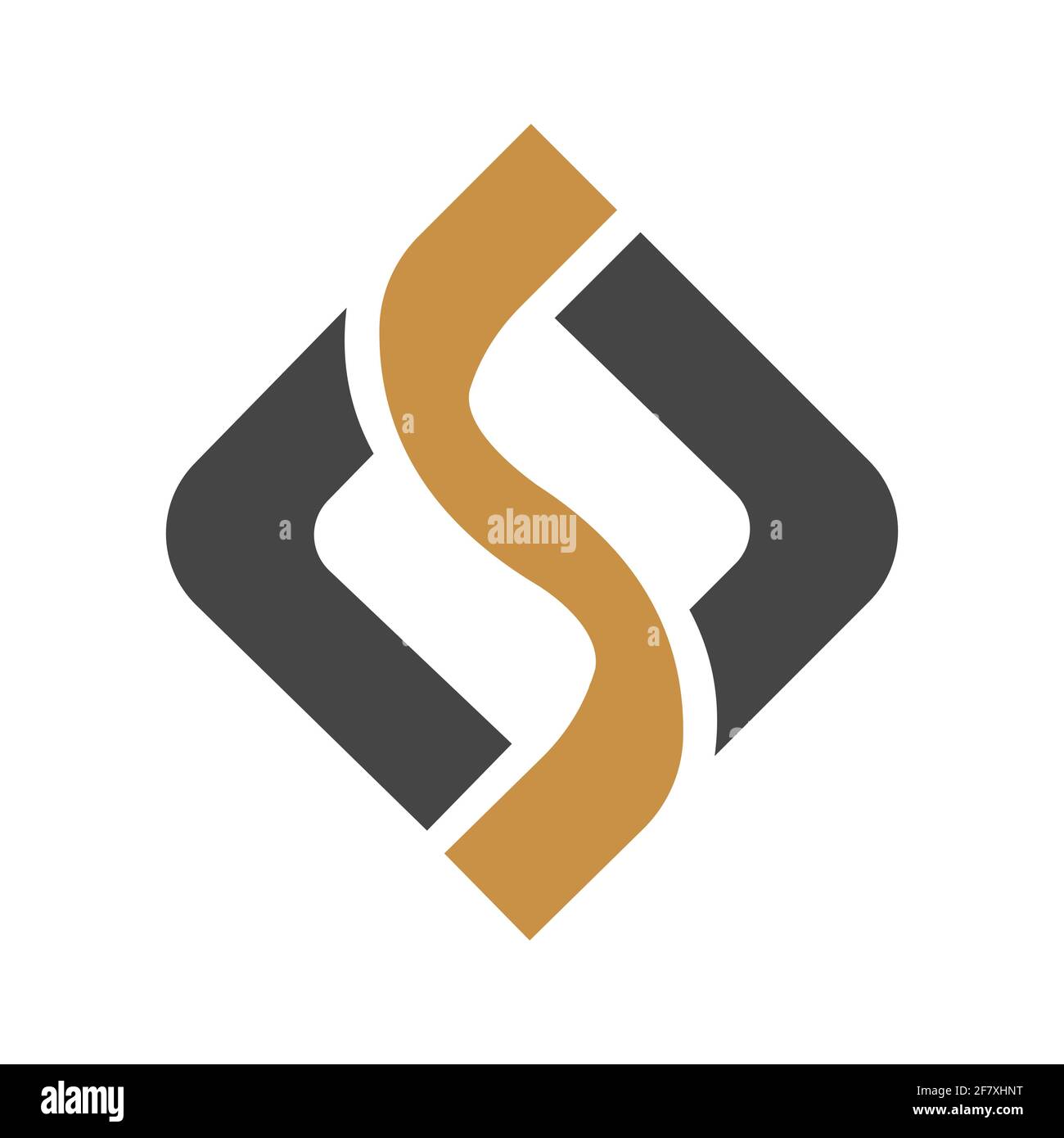 Initial SL letter logo vector template design. Creative abstract letter ...