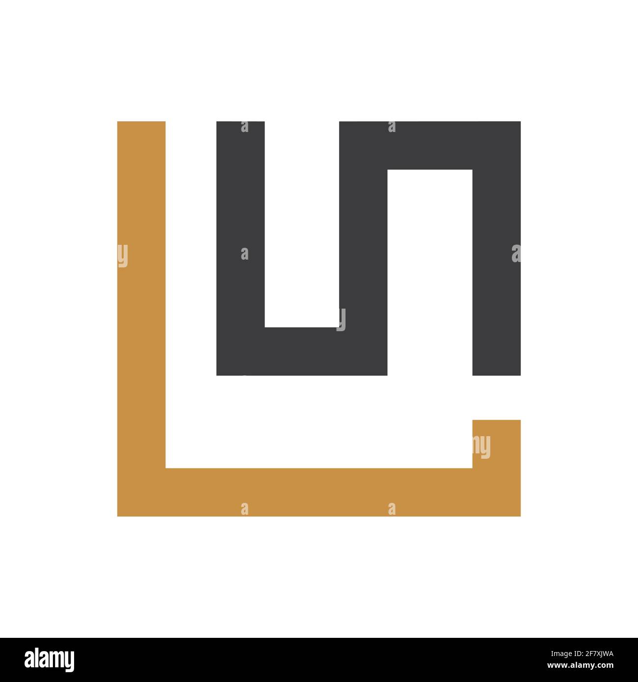 Initial SL letter logo vector template design. Creative abstract letter ...